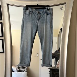 Kut from the Kloth Light Wash Boyfriend Jeans